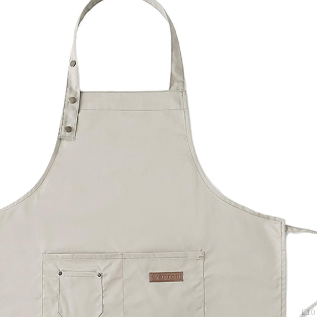 Canvas Apron Chef Kitchen Work for Woodworking Restaurant Gardening