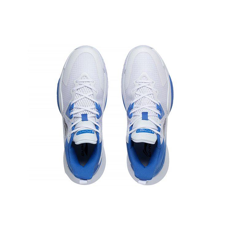 Li Ning Power Textile, Synthetic Leather, TPU Cushioning Slip Resistant Abrasion Resistant Coverage Support Mid top ABPS073-2