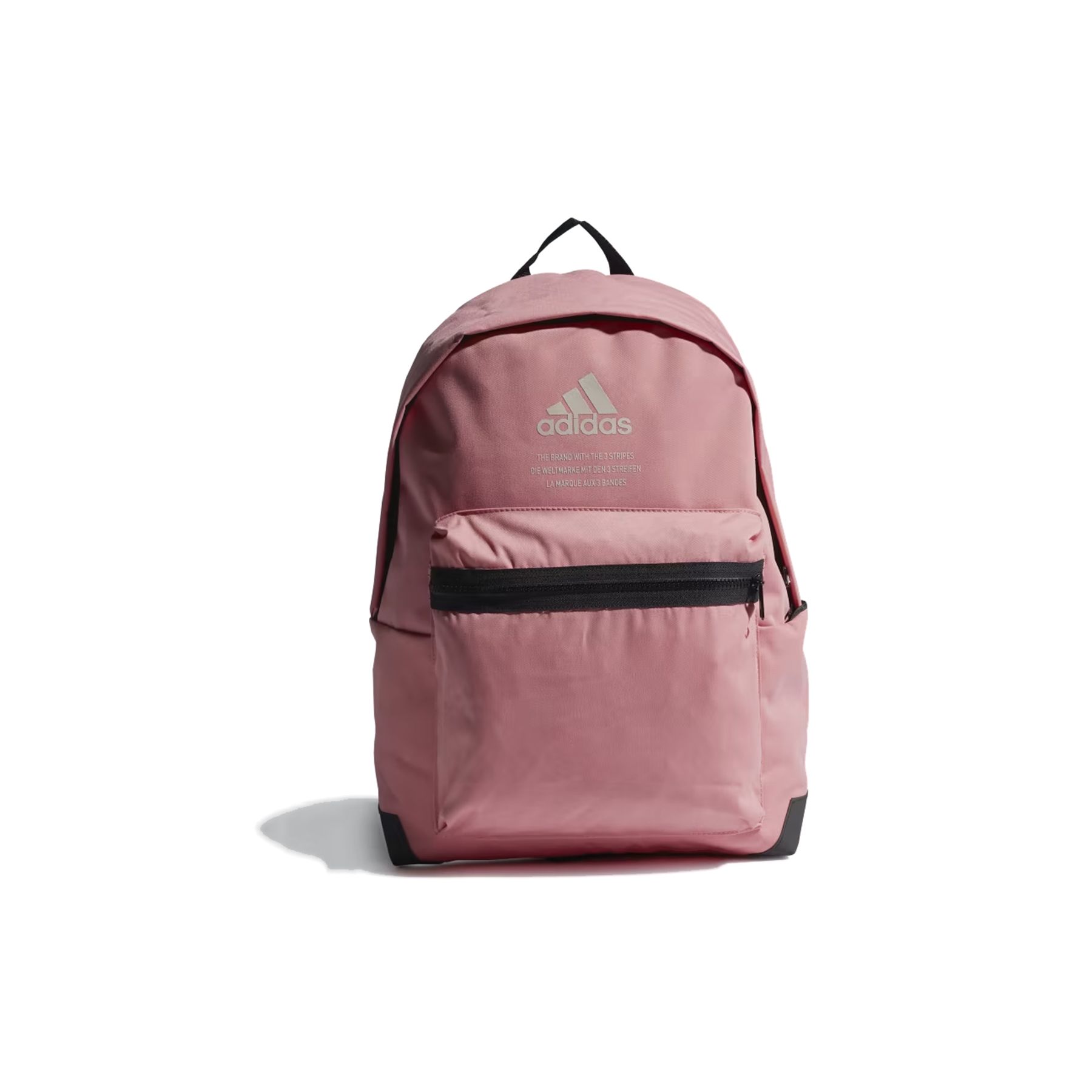 Adidas Classic Backpack Fabric Unisex Backpack Rose Alum-Brown GL0892 Rose Red/Bauxite Brown