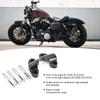 Adaptador de Altura Elevador de Manillar de Motocicleta de Aluminio Compatible con Forty Eight XL1200X Negro