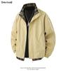 2026 New Arrival Unisex American Style Stand Collar Plaid Patchwork Jacket for Spring and Autumn