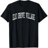 Elk Grove Village Illinois IL Vintage Athletic Sports Design T-Shirt