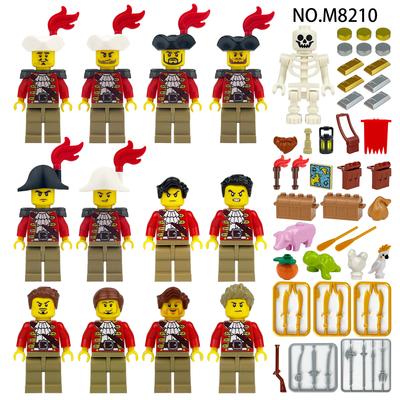 12 STÜCKE MOC Maritime Overlord Piraten Minifigur Baustein Spielzeug