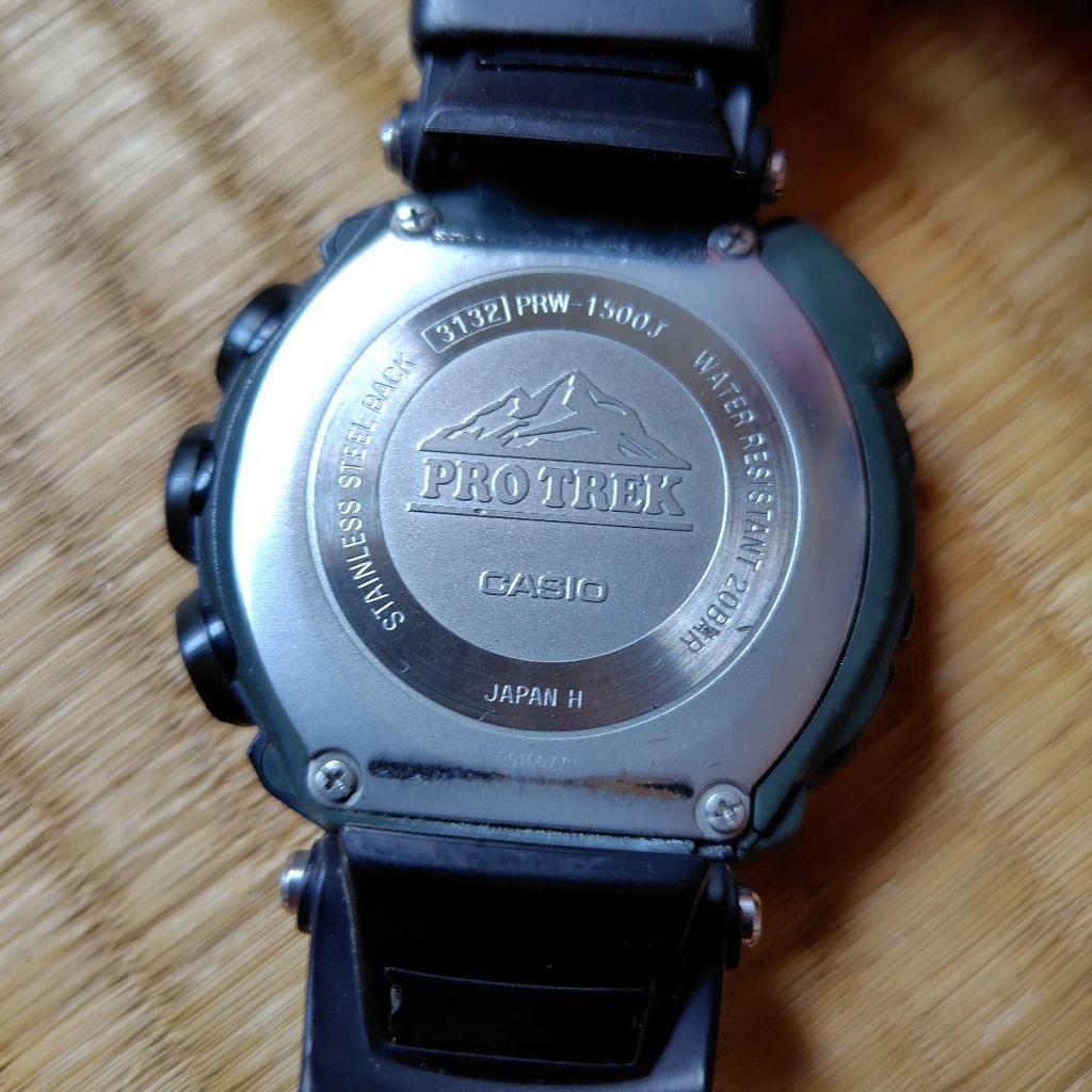 Used CASIO PRO TREK Triple Sensor Outdoor Watch