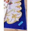 Used [Philippe ledoux] Hermes/Carre Designer Vintage Large Scarf 100% Silk Made in France