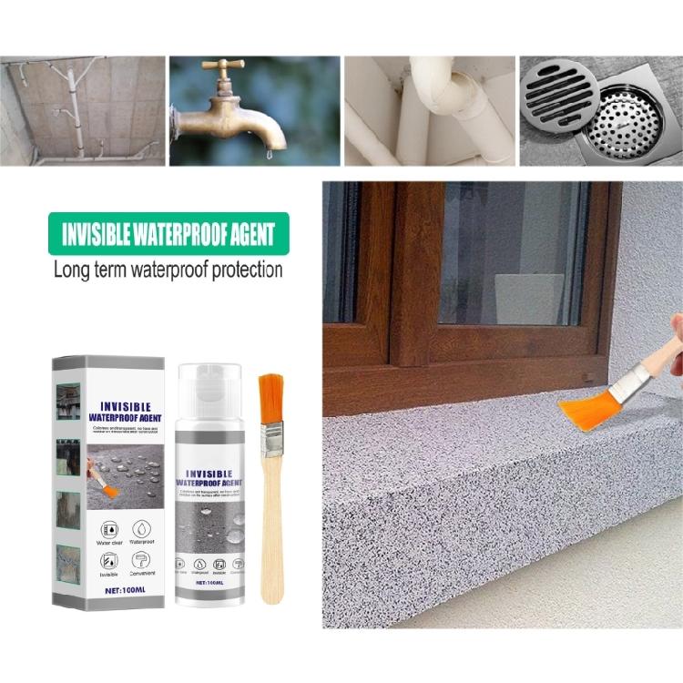 Clear Waterproof Agent Waterproof Wall Roof Repair Set for Tile Wall Roof Wood