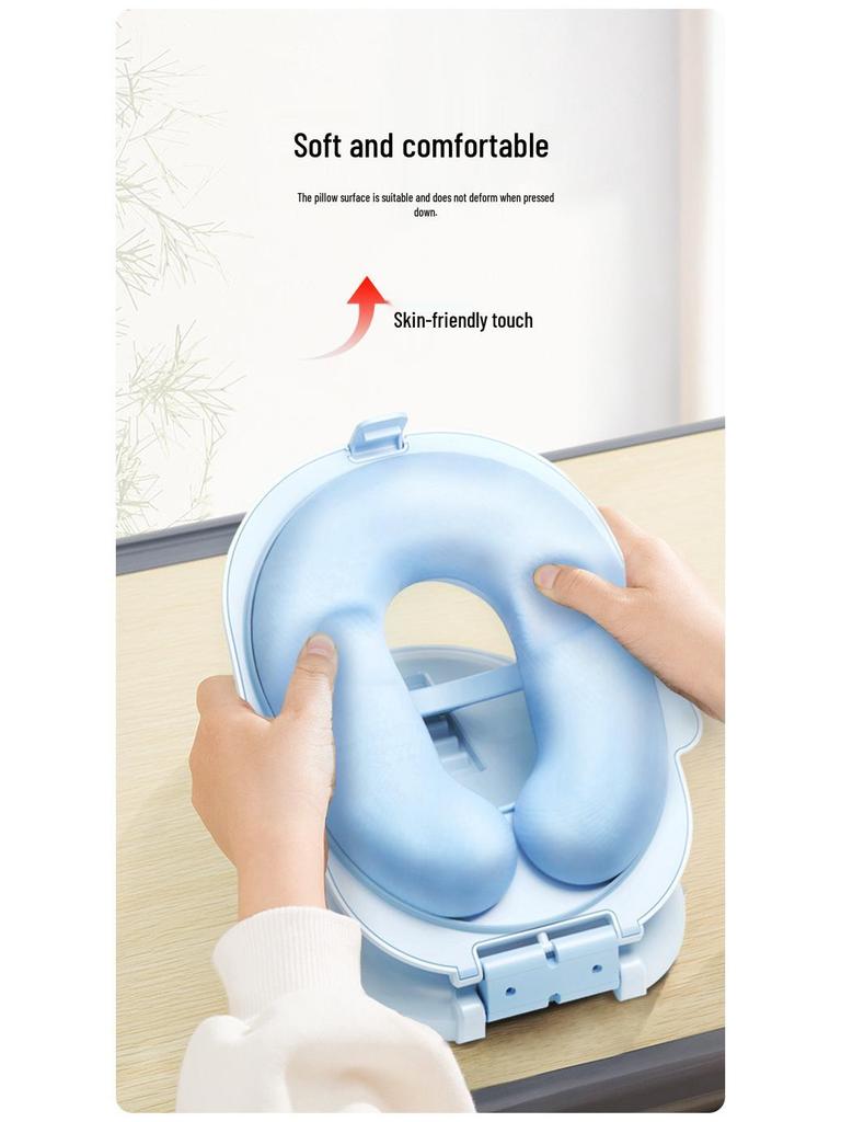 Elementary Student Desk Nap Pillow - Ice Silk Classroom Sleeping Aid