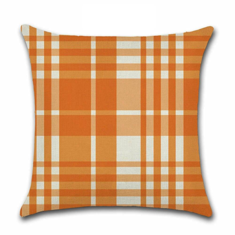 fall plaid pillow covers