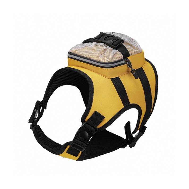 Dog Vest Adjustable Training Harness for Large Medium Dogs Backpack Strong Heavy Duty Harness Soft Handle