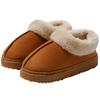 Bag Heel Wool Cotton Slippers Winter Wear High-top Thick-soled Plush Snow Boots Integrated Thermal Cotton Slippers