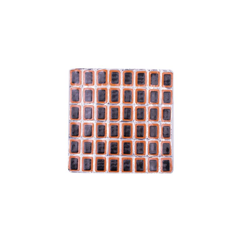 48PCS Round/Rectangular Rubber Bicycle Tire Patch Cycle Repair Tools Cycling Bike Tire Tyre Inner Tube Puncture Repair Tool