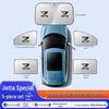 Jetta VA3/VA7/VS5/VS7/VS8 Sunshade Set: Front Windshield & Side Window Shades (5-Piece)