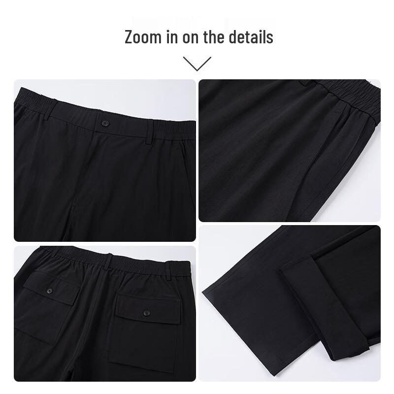 MONTAGUT Men's Summer Stretch Cooling Cargo Long Pants