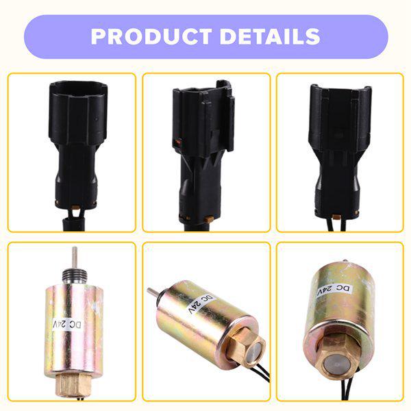 24V Magnetventil für Sumitomo SH120/SH200 A1, A2, A3