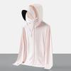UPF100+ Ice Silk Sun Protection Jacket with Removable Brim - Anti-UV, Cooling, Breathable for Outdoor Use