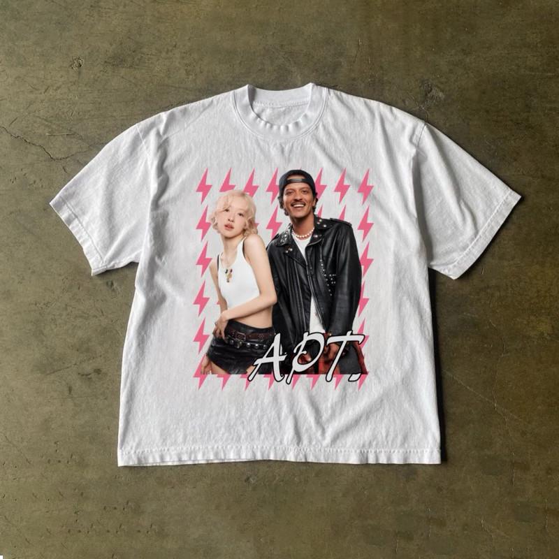 

APT Rose vs Bruno Mars Retro Vintage Unisex Short Sleeve S-5XL Unisex T-Shirt XL