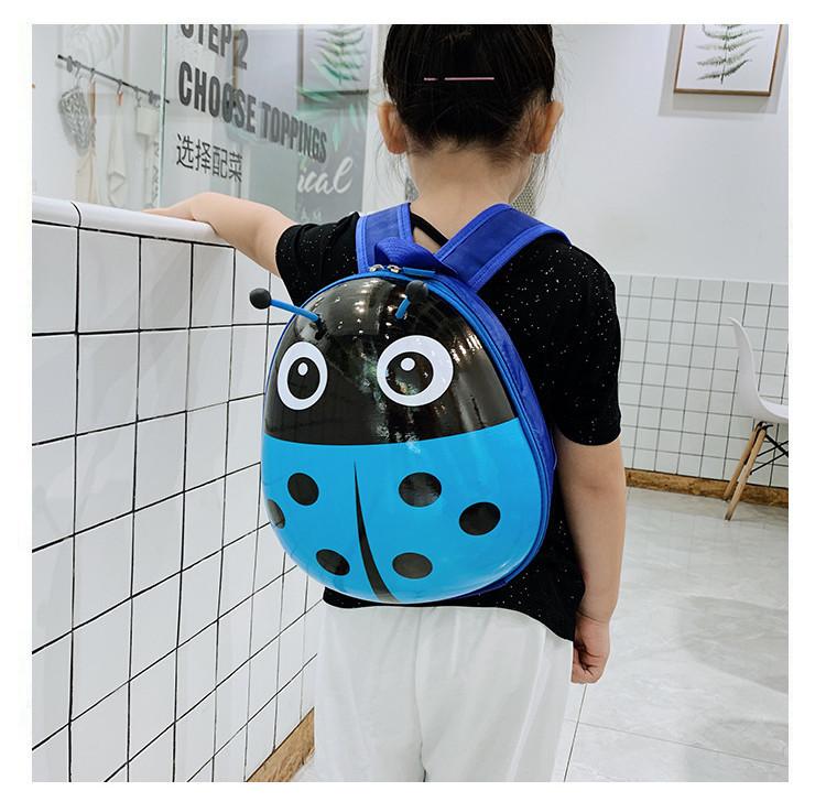 Cute And Stylish 2022 New Children's Backpack With Ladybug Pattern For Boys And Girls In Kindergarten