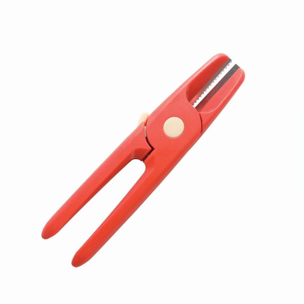 

Нескользящая машинка для чистки каштанов из нержавеющей стали, инструмент-щелкунчик, легкий открыватель для грецких орехов, для дома красный