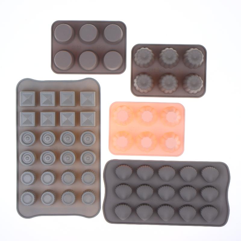 Silicon Chocolate Candy Molds For Baking Cake Molds For Baking Trays For Pastry And Baking Accessories For Candy Diy And Tools