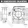 GDSTIME 3010 Fan 24V Ball Bearings Brushless Fan 30x10MM 12V 5V Cooling Fan 30MM Micro Fan for Car Lamp,3D Printer Part Cooling Fuel Injectors 6