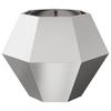 Plant Pot Silver 75 x 75 x 60 cm Stainless Steel