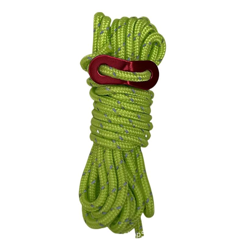 4Mm Thick Wind Rope Outdoor Windproof Rope Support Rod Pull Rope 4M Tent Rope