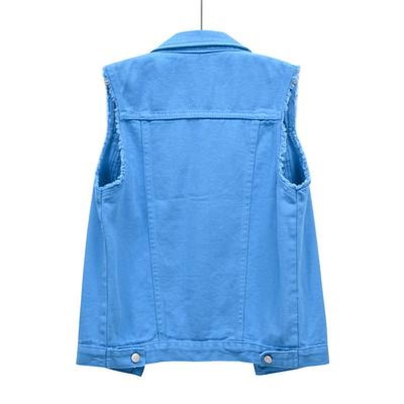 Buy Women Plus size Denim Vest 