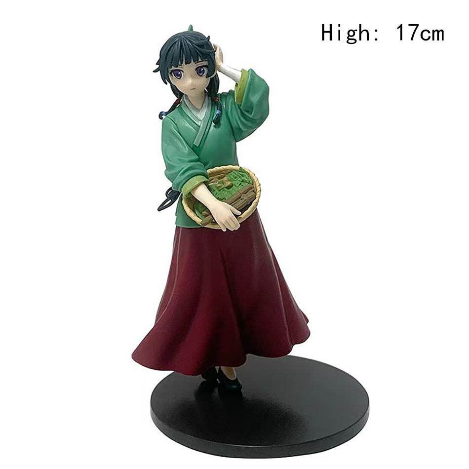 Anime The Apothecary Diaries Action Figure 17cm Postura Seduta Gatto Action Figure Modello in PVC Bambola Ragazza Bella Kawaii Regalo di Natale