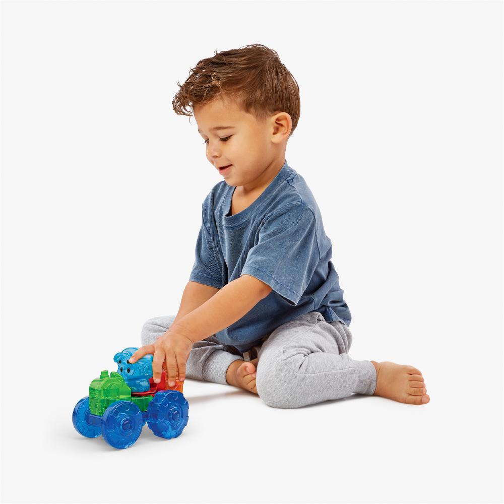 [young toys] Jellyblox Creative Tractor Building Set
