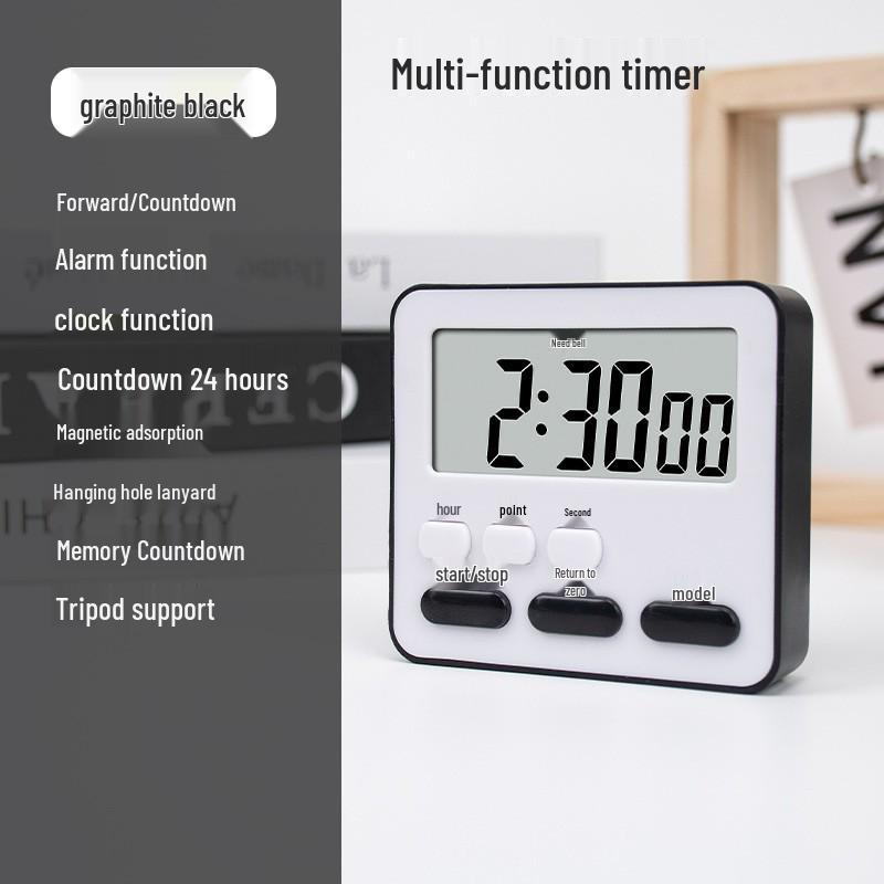 Kids' Kitchen Timer & Alarm Clock for Baking & Study