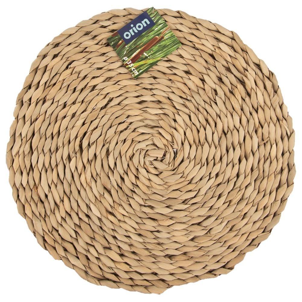Natural round table mat 35 cm