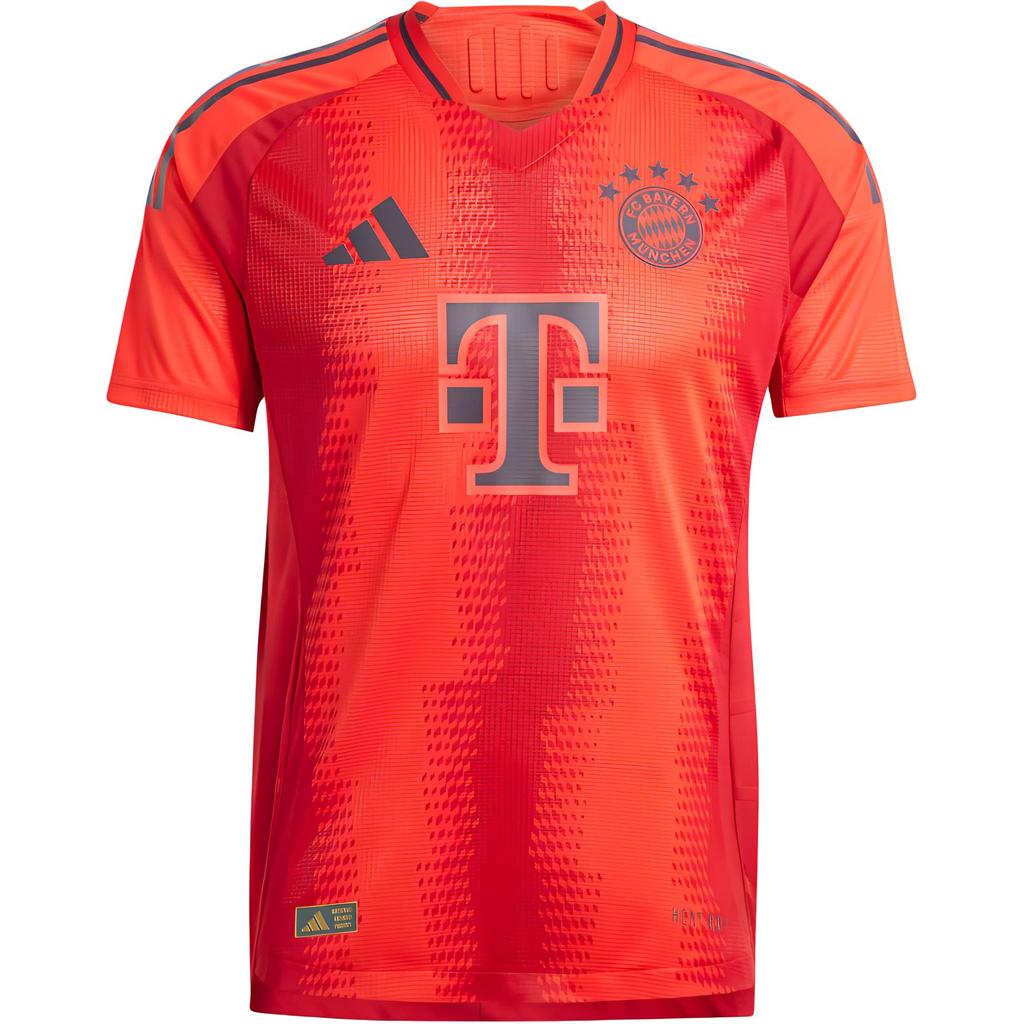 Adidas FC Bayern 24/25 Home Authentic Jersey Red Men Streetwear JE9269