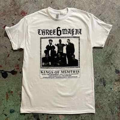 Camiseta Three 6 Mafia Camiseta Vintage AN15647