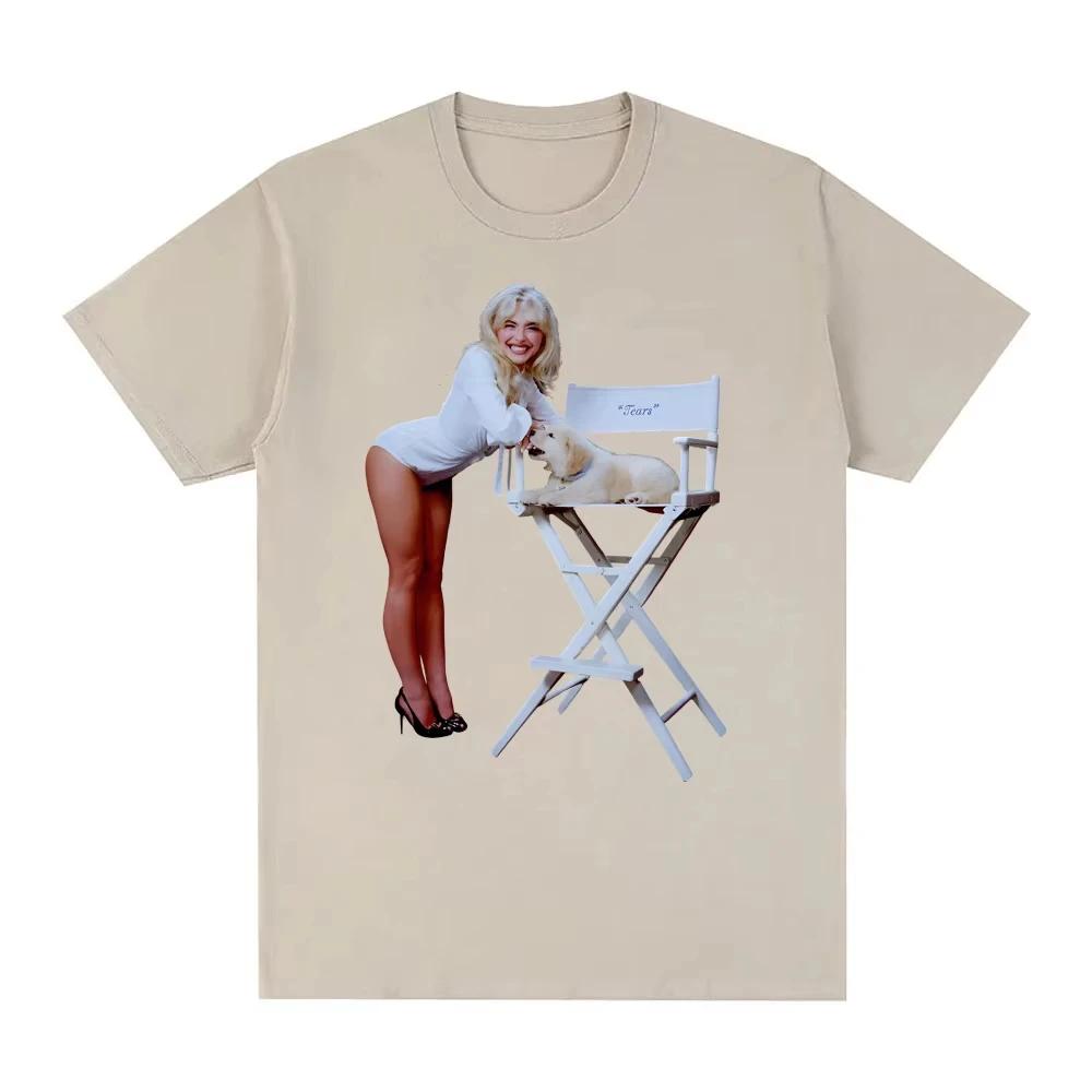 Sabrina Carpenter Unisexs Best Friend album unisex cotton shirt Y2k summer ONeck Short Sleeve Grammy music Unisexs Tshirt fan gifts