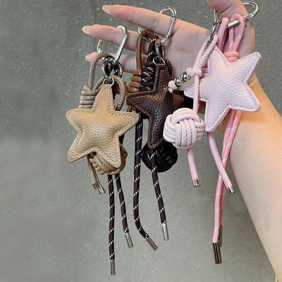 Gewebter Ball Mini-Rucksack Hängende Handtasche Anhänger Tasche Anhänger Taschen Zubehör