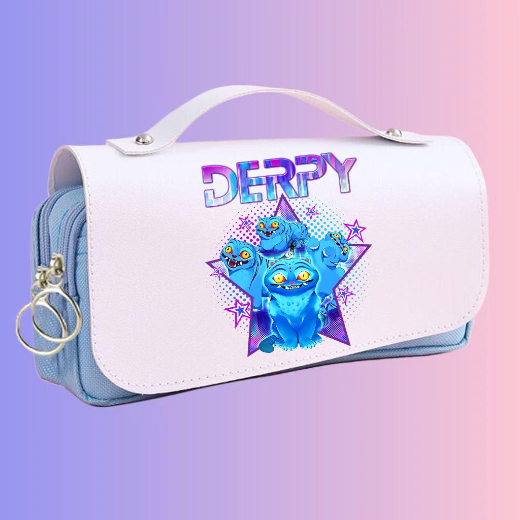 KPOP Anime Demon Hunter Girl Group Pencil Case - Large Capacity Student Stationery Box