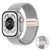 Nylon Braided Band For Apple Watch Series Ultra 3 2 1 49mm 11 10 46mm 42mm 9 8 7 45mm 41mm Magnetic Strap iWatch 6 5 SE 44/40mm Belt