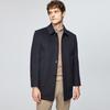 Manteau d'hiver mi-long de luxe pour homme Hodo en mélange de laine mérinos