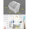 Pegboard Hooks & Baskets for Office, Home, or DIY Desktop Display