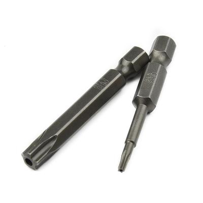 Professional Grade 1/4 Inch Hex Shank Torx Screwdriver Bits 5 Pieces