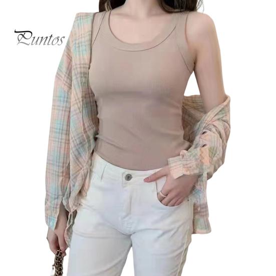 

Женский летний спортивный жилет без рукавов с круглым вырезом, однотонные облегающие влагоотводящие топы на бретелях, уличная одежда L хаки