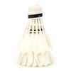 12Pcs/Lot White Fther Badminton  s, Good Toughness and Durability, Stable   Performance, Portable and Lightweight,  for Practice and Casual Pl