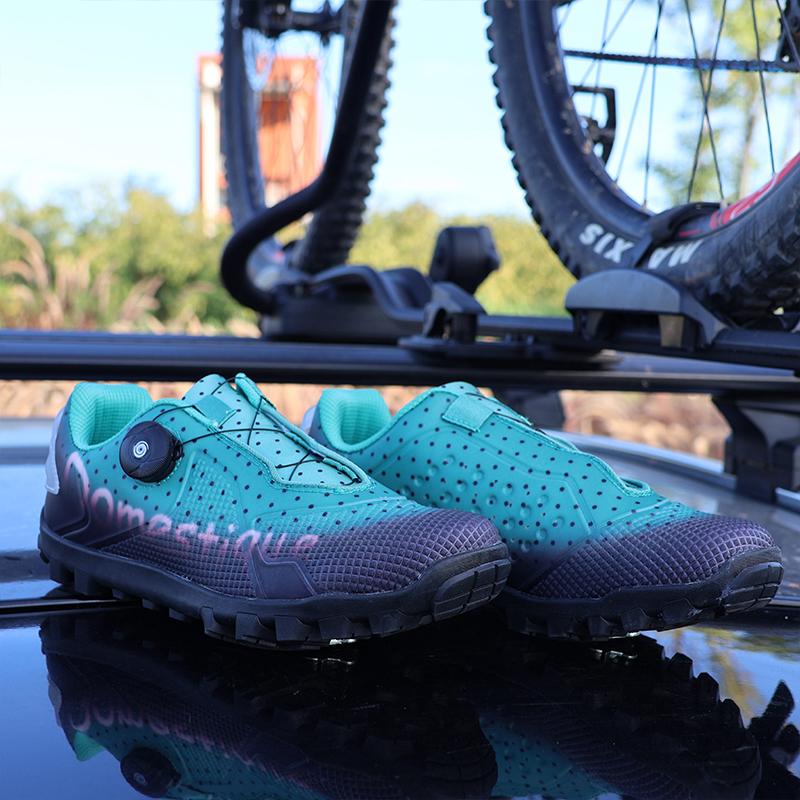Scarpe da ciclismo MTB-DC-05 XC/Trail/MTB (Scarpe da ginnastica da uomo) - Scarpe da ginnastica da uomo per bici da strada gravel, scarpe MTB antiscivolo di alta qualità