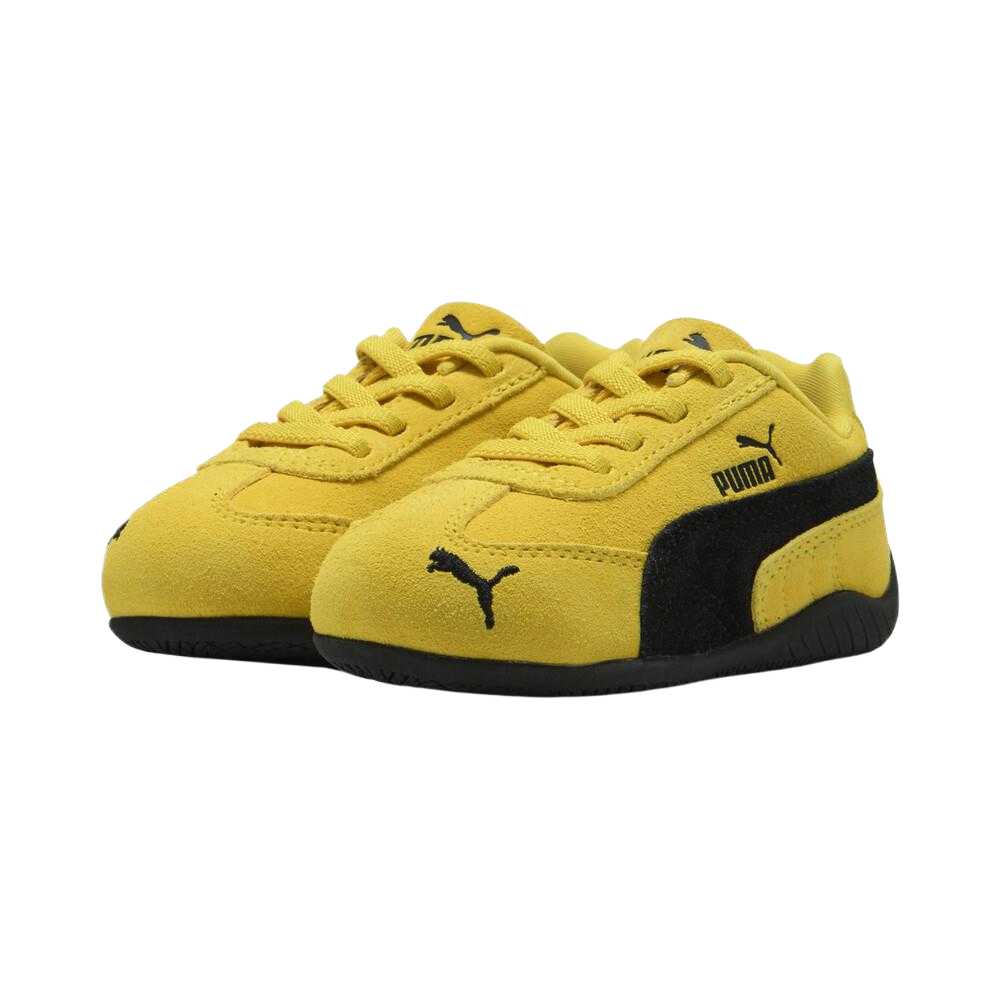 Puma Speedcat Comfortable Trendy Walking Shoes Baby Shoes Yellow Black 401700-15