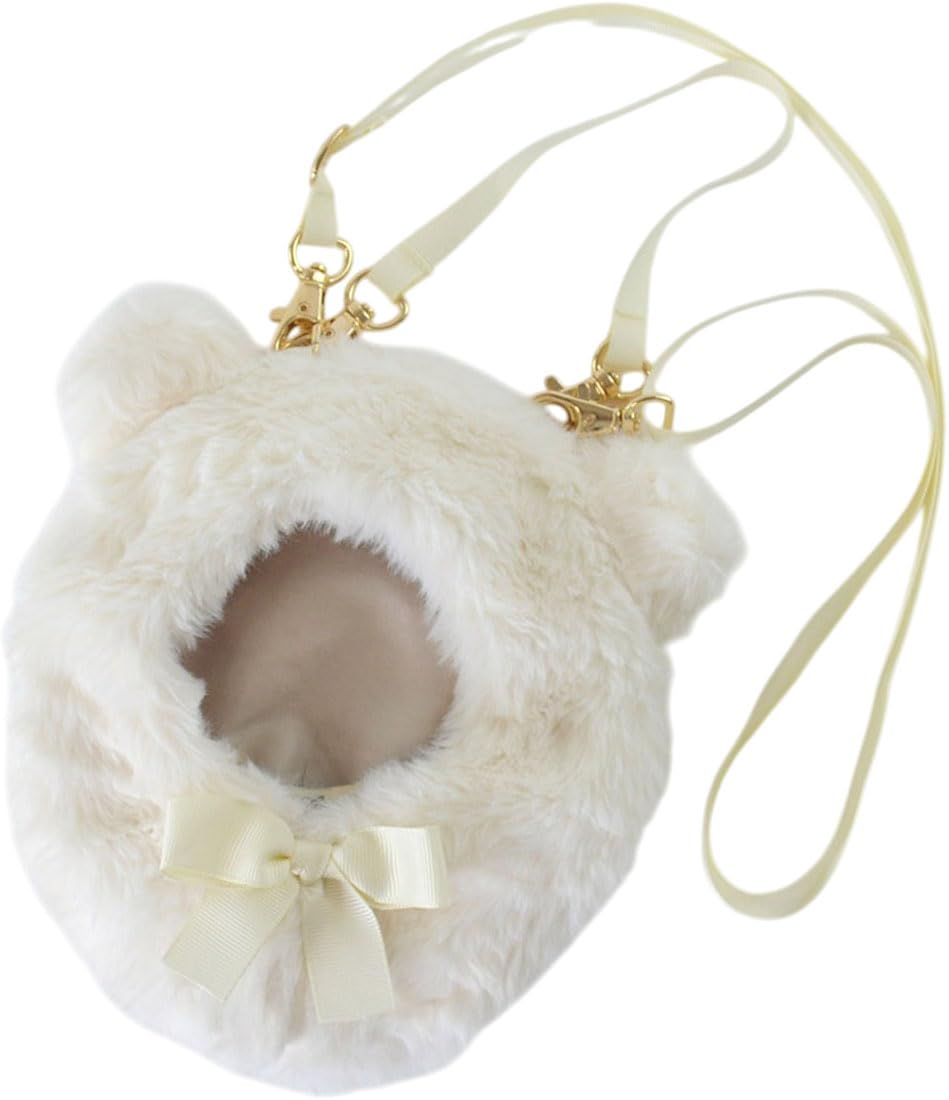 

Ivory [Medium] Plush Toy, Doll, Mascot, Stuffed Animal, Plush Toy, Stuffed Animal Photography, Fluffy, Plush Clothes, Costume, Pastel, 2-Way Shoulder