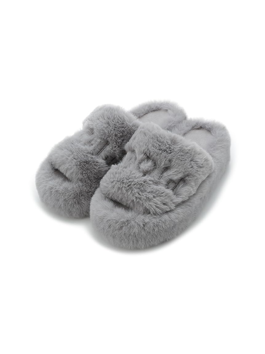 

Gelato Pique Fur Room Shoes PWGS254646 GRY Free Size Women s