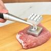 Rib Breaker Portable Durable Practical Creative Kitchen Gadget Meats Hammers Household Silicone Handle Meat Tool Stainless Steel