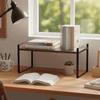 Schreibwarenaufbewahrung Holz-Bücherregal Starke Tragfähigkeit Glatte Kante Schreibwarenregal Verdickt Minimalistisch Zeitschriftenregal Büro