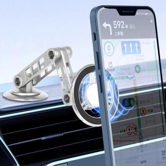 Vacuum Magnetic Phone Holder Suction Cup Phone for Car Strong Mount Foldable Cell