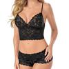 Sexy Women Lace Bra Briefs Lingerie Underwear Pajamas Camisole Sleepwear Set